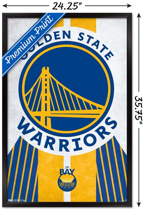 NBA Golden State Warriors - Logo 19 Poster | eBay