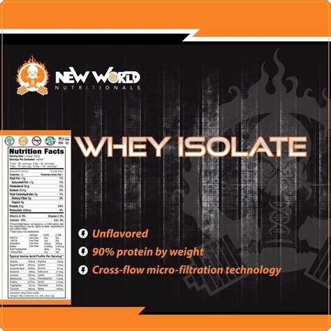 15lb Bulk Whey Protein ISOLATE (NOT concentrate) Manufacturer Direct UNFLAVORED | eBay ...