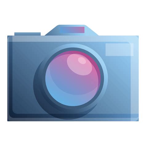 Digital camera icon, cartoon style 14281505 Vector Art at Vecteezy