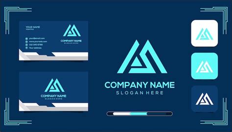 Premium Vector | Vector as monogram logo template