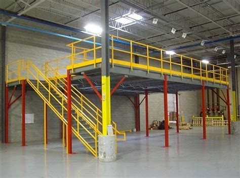 Warehouse with a Steel Mezzanine | Panel Built