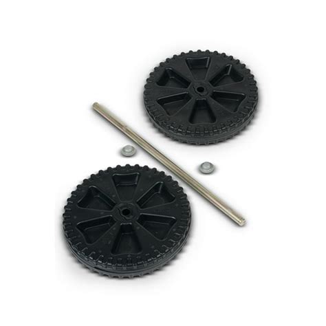 Toter Replacement Wheel Kit for 32 Gallon Two Wheel Trash Can - Walmart.com - Walmart.com