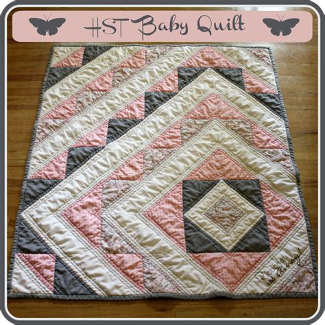 Ricochet and Away!: HST baby quilt tutorial