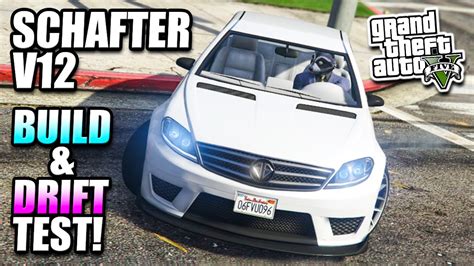 GTA 5 - Benefactor Schafter V12 Customisation/Drift Test - Executives & Other Criminals DLC ...