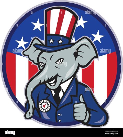 Gop elephant Stock Vector Images - Alamy