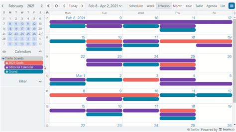 How to View All Your Trello Cards with Due Dates on One Calendar | Teamup Blog