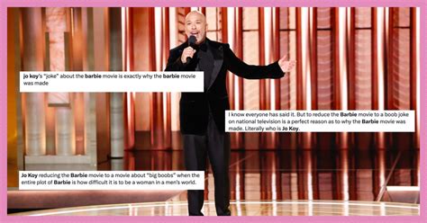 Comedian Jo Koy Bombs As Golden Globes Host With Sexist 'Barbie' Jokes - Health Reporter