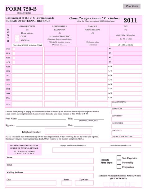 Form 720 B - Fill Online, Printable, Fillable, Blank | pdfFiller