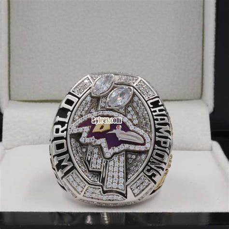 2012 Super Bowl XLVII Baltimore Ravens Championship Ring – Best ...