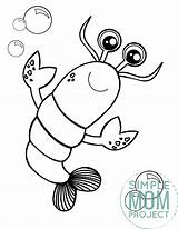 Free Printable Lobster Coloring Pages  Page For Kids sketch template