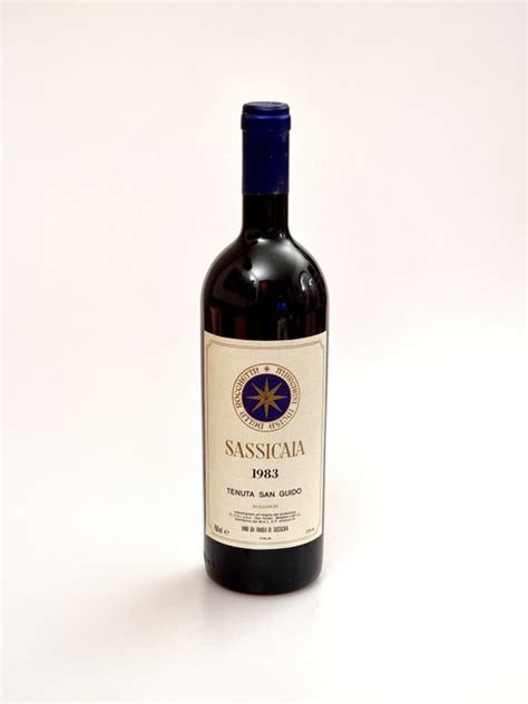 1983 Sassicaia Tenuta San Guido - Tuscany - 1 Bottle - Catawiki