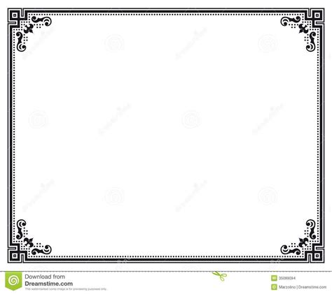 The stunning Certificate Border Vector Free Download At Getdrawings ...