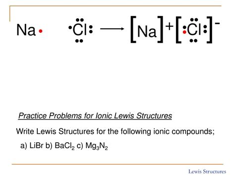 How To Draw Lewis Structures For Ionic Compounds - slideshare