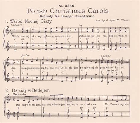 Accordion Polish Christmas Carols | Vitak-Elsnic