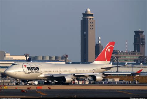 N671US Northwest Airlines Boeing 747-451 Photo by Kazuchika Naya | ID ...