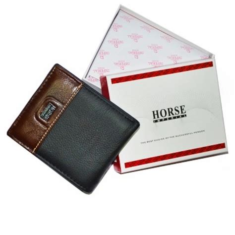 Genuine Leather Wallet Horse Brand - Sale price - Buy online in Pakistan - Farosh.pk