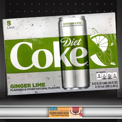 Ginger Lime Diet Coke - The Junk Food Aisle