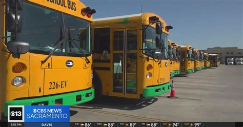 30 new electric buses coming to Modesto schools - CBS Sacramento