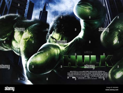 Hulk Movie Poster