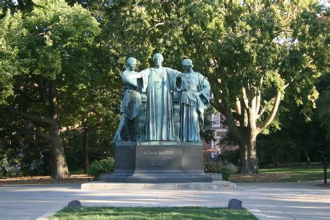 Alma Mater Statue | Statue, Alma mater, Champaign