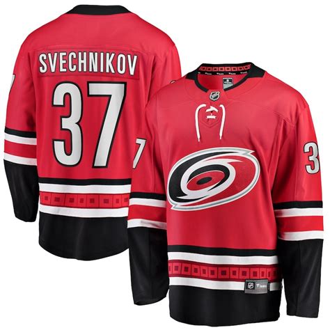 Andrei Svechnikov Jersey S-2X 3X 3XL 4X 4XL 5X 5XL XLT-5XLT