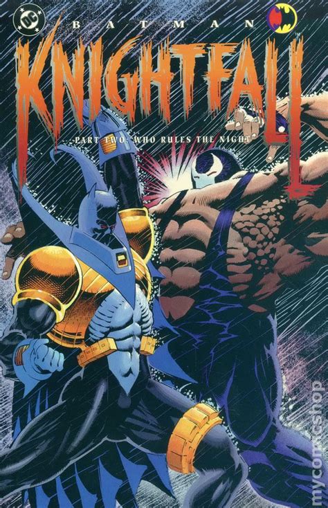 Batman Knightfall TPB (1993-1995 DC) 1st Edition comic books