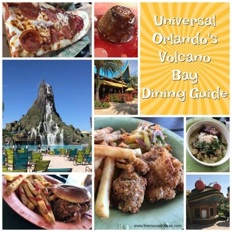 Volcano Bay Water Theme Park Dining Guide | Universal Orlando Resort