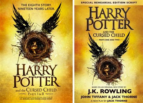 Cover Design for Harry Potter and the Cursed Child Unveiled