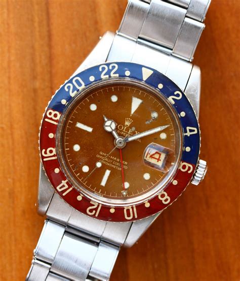 ROLEX GMT Ref. 6542, Mocca Dial, 1957 - Rolex Passion Market