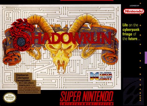 Shadowrun SNES Super Nintendo