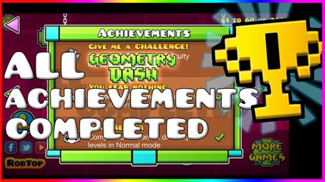 Complete achievements in geometry dash by Markblen | Fiverr