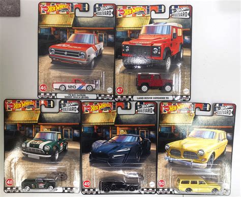 Hot Wheels Boulevard 2022 Mix K Set of 5 – Mobile Garage HK