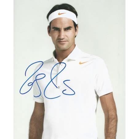 Roger FEDERER Autograph