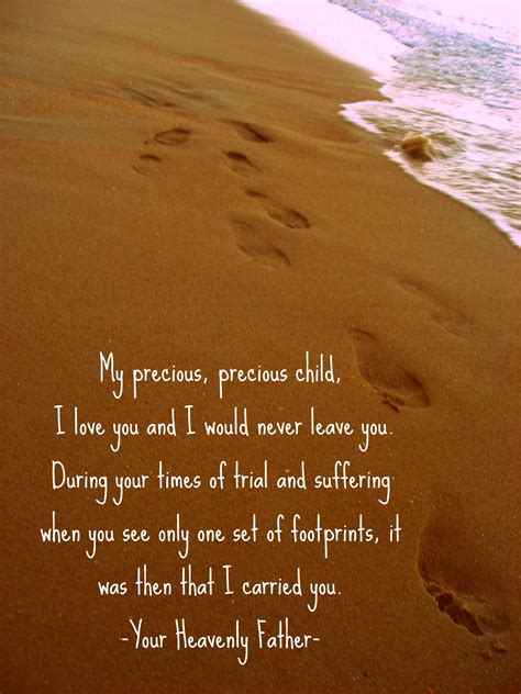 Footprints in the Sand Poem- This is such a precious poem. | Sand quotes, Footprints in the sand ...