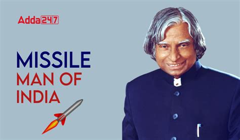 Missile Man of India, Know the Name