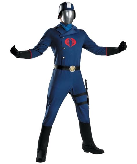 Adult Gi Joe Cobra Commander Costume - Men Costumes