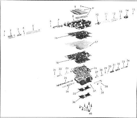 2 Speed Powerglide Transmission Diagram