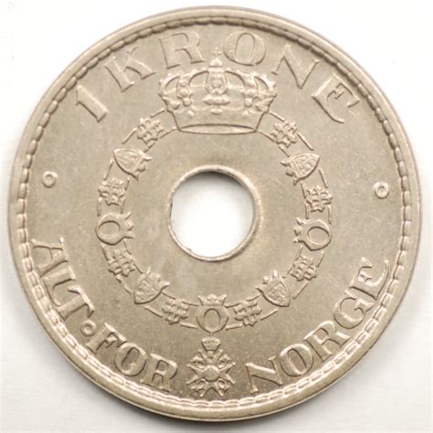 NORWAY COINS - 1 KRONE