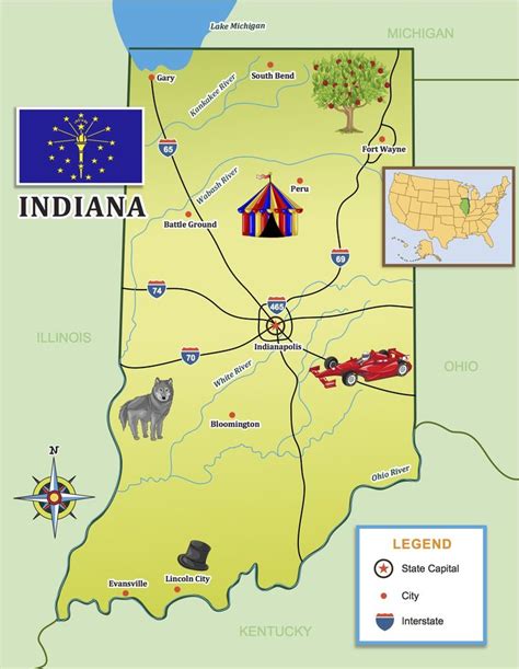 371 best images about Indiana (Hoosier State) on Pinterest | Monuments ...