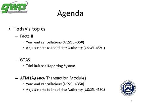 GTAS A Trial Balance Reporting System Carolann Marker