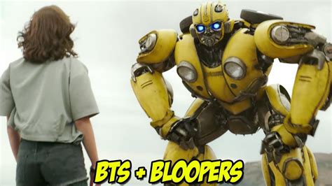 BUMBLEBEE Behind The Scene AND Bloopers (New Transformer Movie) - Hailee Steinfield - YouTube