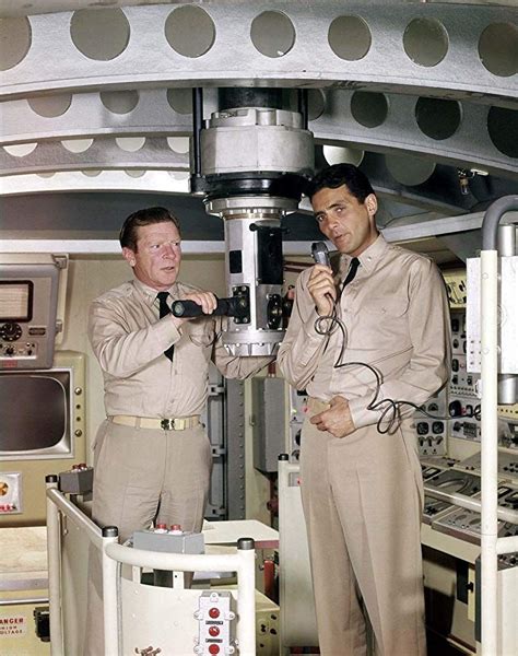 Richard Basehart and David Hedison in Voyage to the Bottom of the Sea ...