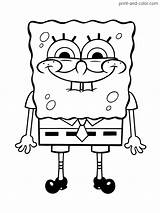 spongebob Squarepants coloring Pages  Print And Colorcom Cartoon sketch template