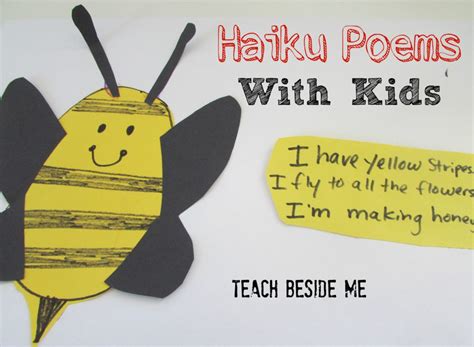 Illustrated Haiku Poems With Kids - Teach Beside Me