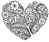 Amazing Heart Coloring Page  Free Printable Pages For Kids sketch template