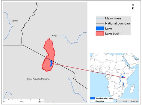 Lake Natron Map