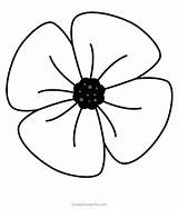 Remembrance Day Poppies Coloring Page Sketch sketch template