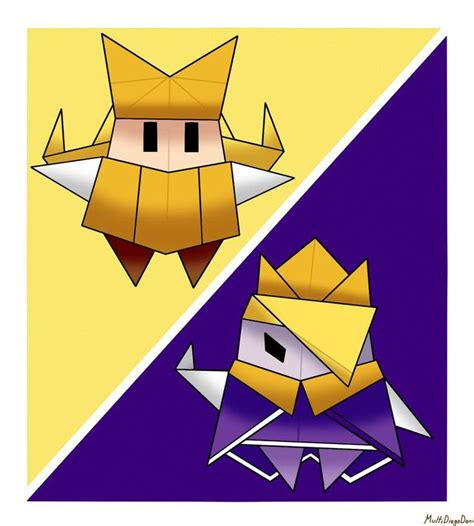 #origamiking #olivia #olly | Paper mario, Paper mario sticker star, Mario memes