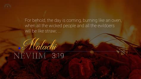 Malachi | Daily Holy Bible Reading