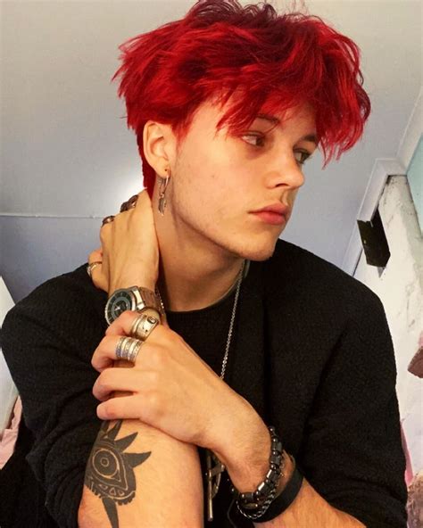 Zolvin | Short hair haircuts, Red hair men, Dyed hair men